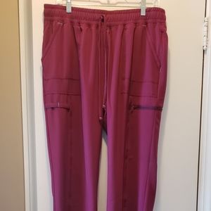 Scrubstar Large Burgundy Performance scrub pants